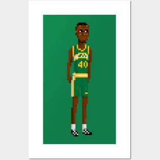 Shawn Kemp Posters and Art